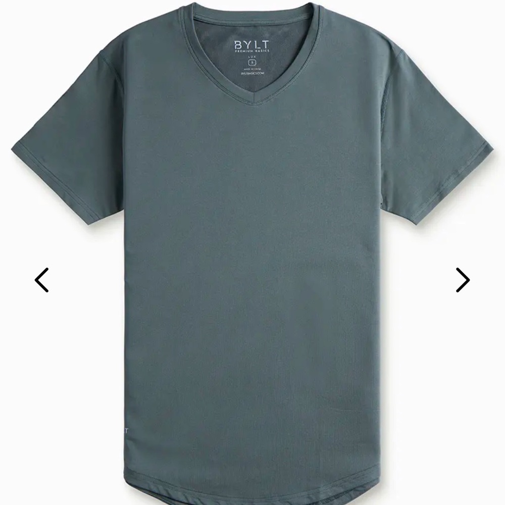 Men's BYLT V-Neck drop cut lux
